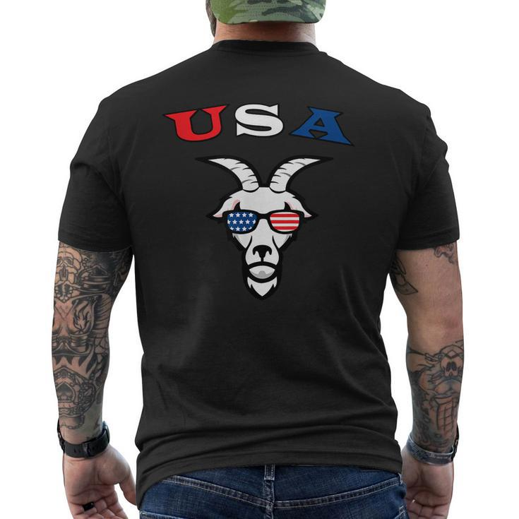The Original Usa The Goat Men's T-shirt Back Print