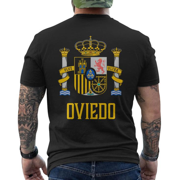 Oviedo Spain Spanish Espana Men's T-shirt Back Print