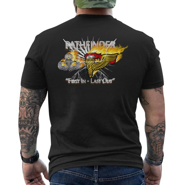 Pathfinder Army Veteran T Shirt Mens Back Print T-shirt