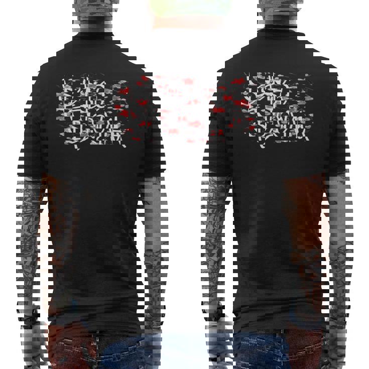 Pe$O Pluma Corridos Tumbados Mexico Belicoscherry Blossom Mens Back Print T-shirt