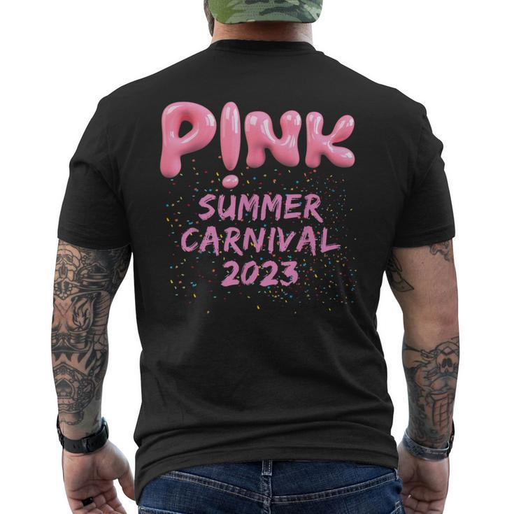 Pink Summer Carnival 2023 Pink Summer Carnival 2023 Men's T-shirt Back Print