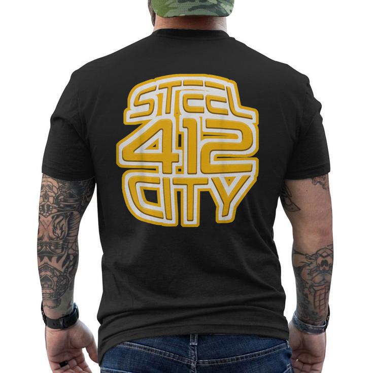 Pittsburgh Tshirt 412 City Skyline Yellow Pittsburgh T-Shirt