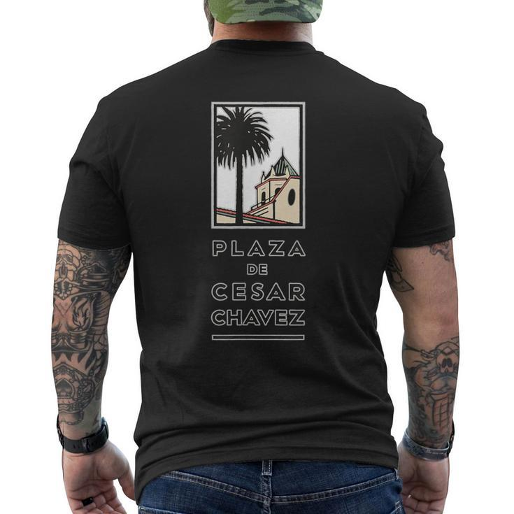Plaza De Cesar Chavez Official Men's T-shirt Back Print