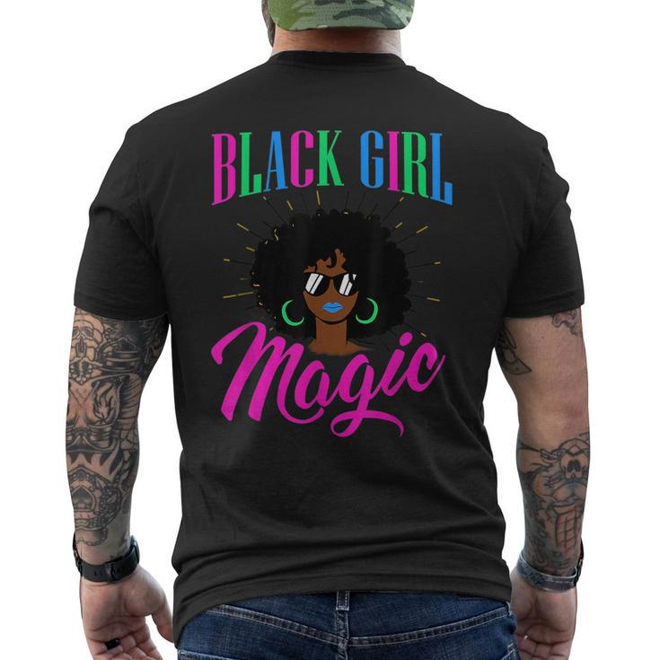 Polysexual Poly Black Girl Magic Gay Pride Week Gift Lgbt  Mens Back Print T-shirt