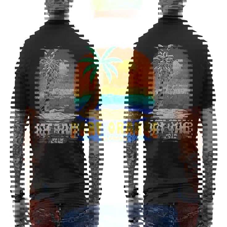 Port Orange Florida Vintage Distressed Souvenir Men's T-shirt Back Print