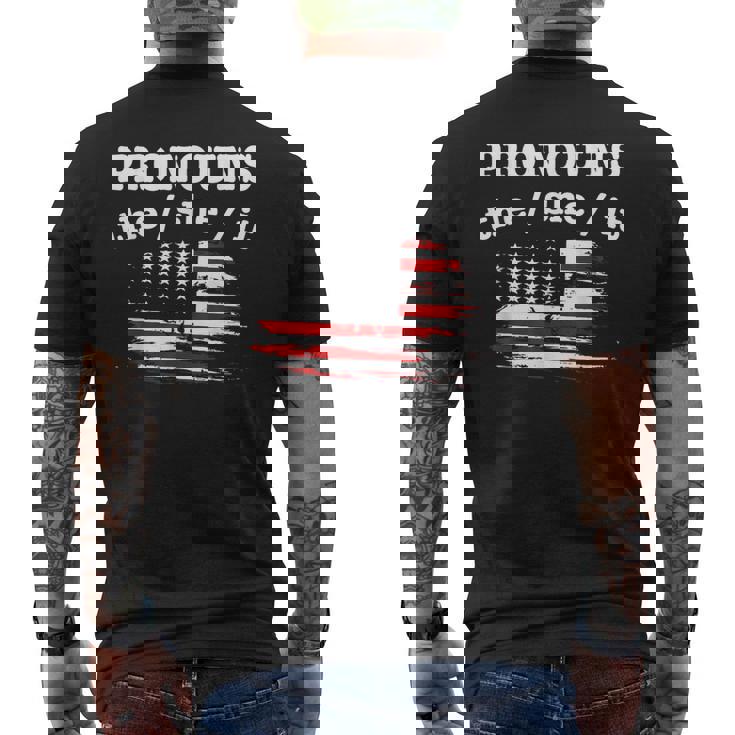 Pronouns The She It Men's T-shirt Back Print