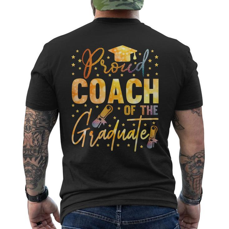 Proud Coach Of A Class Of 2023 Graduate Senior Graduation Men's Back Print T-shirt