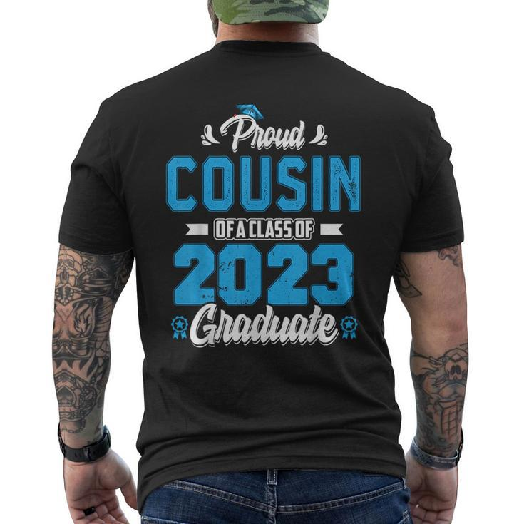 Proud Cousin Of A Class Of 2023 Graduate Graduation Men  Mens Back Print T-shirt