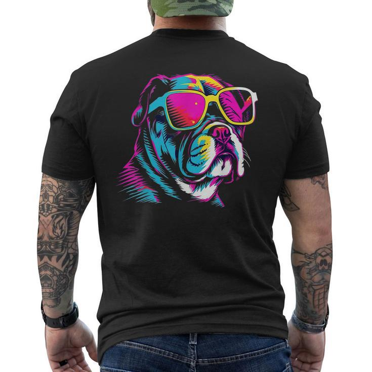 Proud To Be A Bulldog Lover Mens Back Print T-shirt
