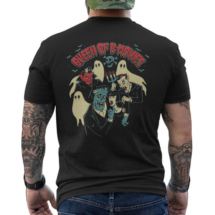Psychobilly Horror Punk Rock Hr B Movies Movies Men's T-shirt Back Print