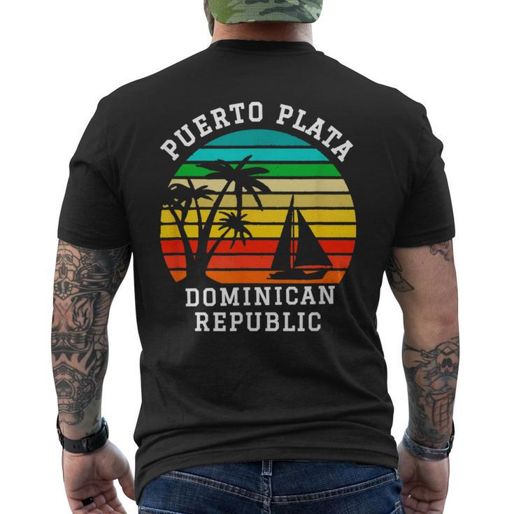 Puerto Plata Dominican Republic Family Vacation Men's T-shirt Back Print