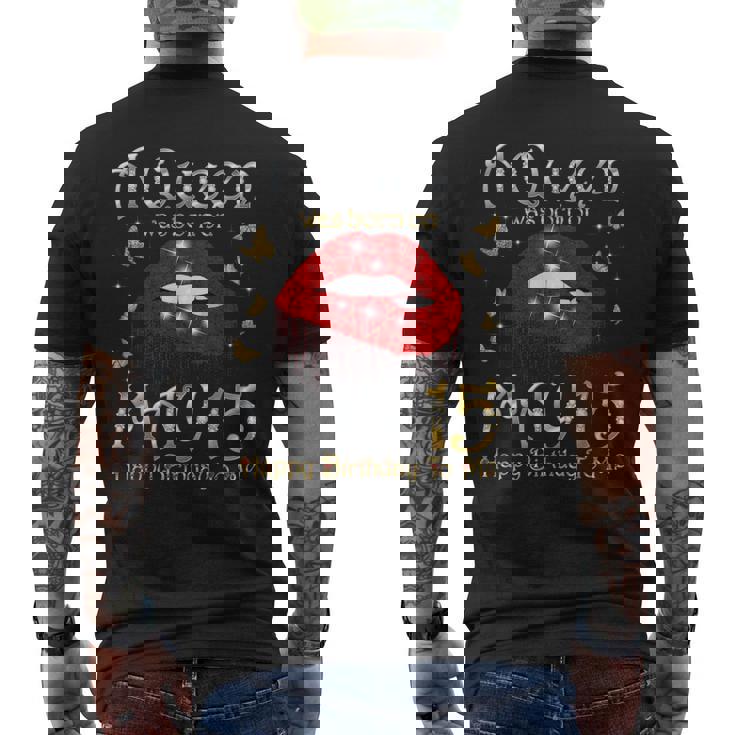 A Queen Was Born On May 15 Born On 15Th May Birthday Queen Men's Back Print T-shirt
