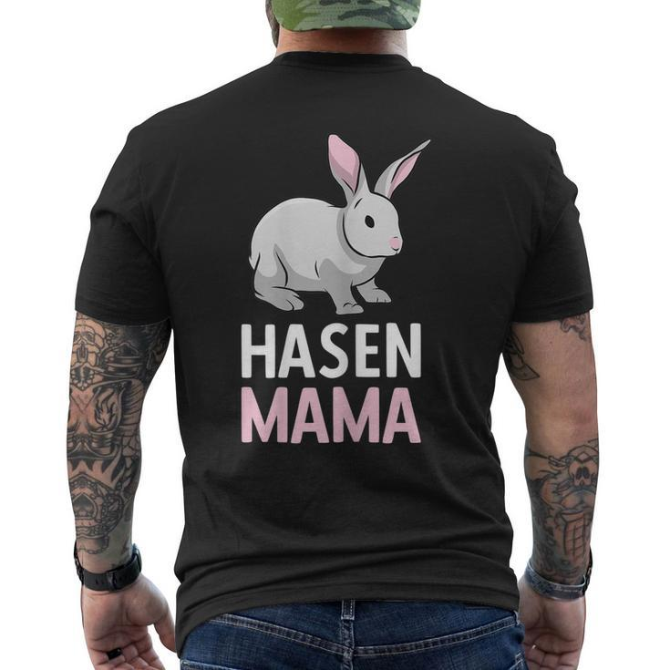 Rabbit Mum Rabbit Mother Pet Long Ear For Women Men's Back Print T-shirt