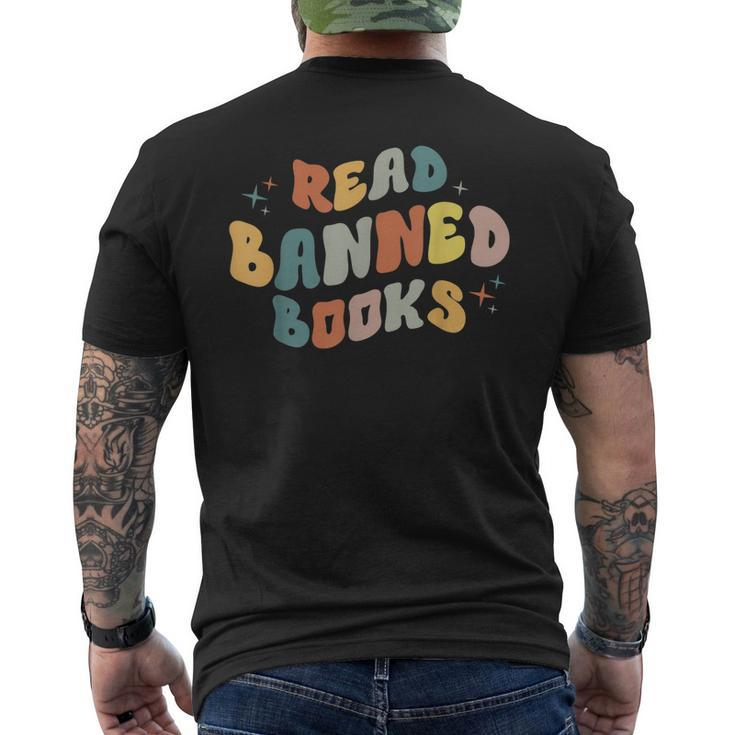 I Read Banned Books I Read Banned Reader Books Lovers Men's Back Print T-shirt
