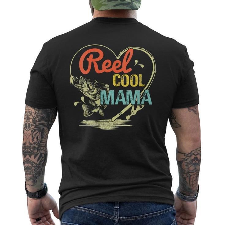 Reel Cool Mama Fishing For For Women Men's Back Print T-shirt