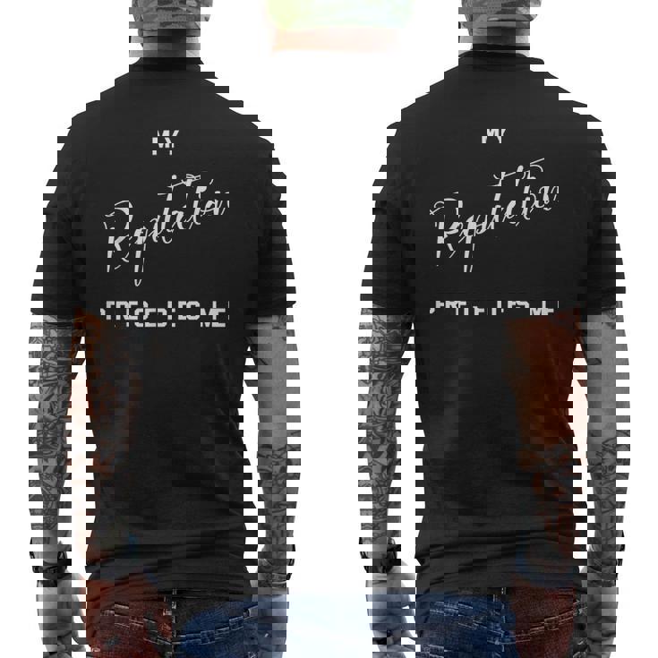 My Reputation Precedes Me Mastery Men's T-shirt Back Print