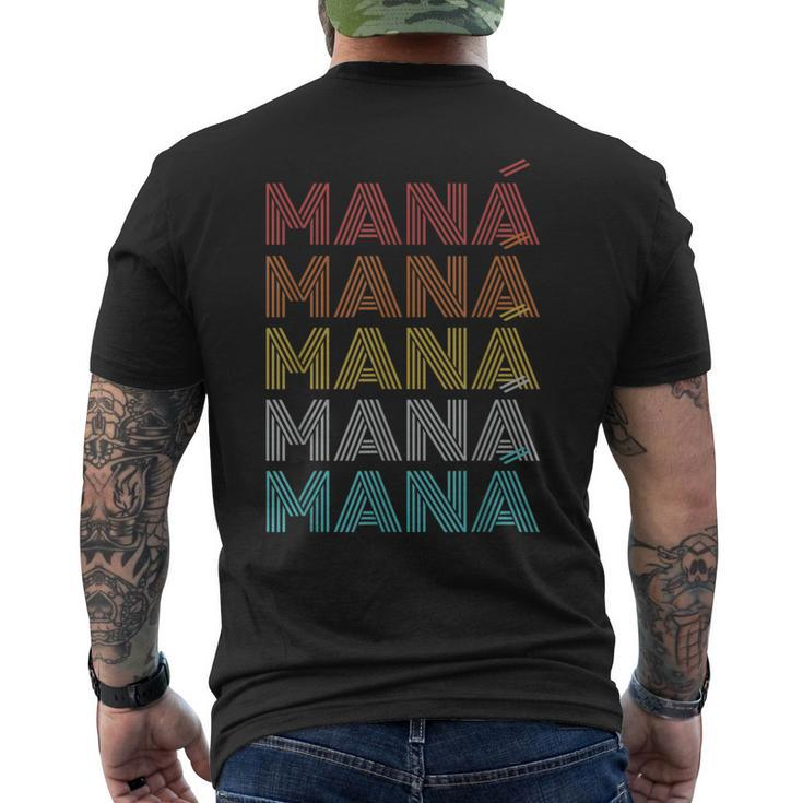 Retro Vintage Mana Men's T-shirt Back Print