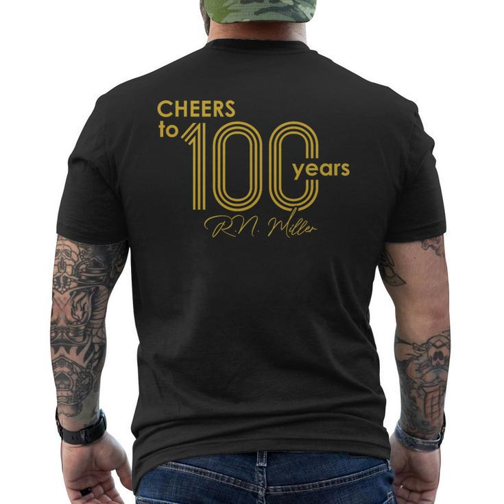 Rn Miller Celebration Men's T-shirt Back Print
