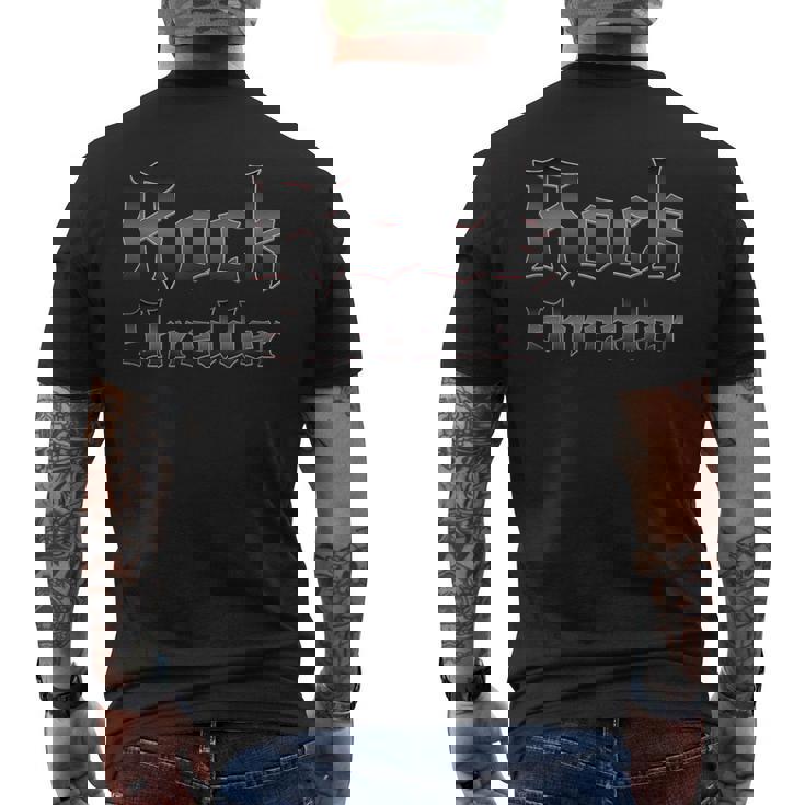 Rock Shredder Men's T-shirt Back Print