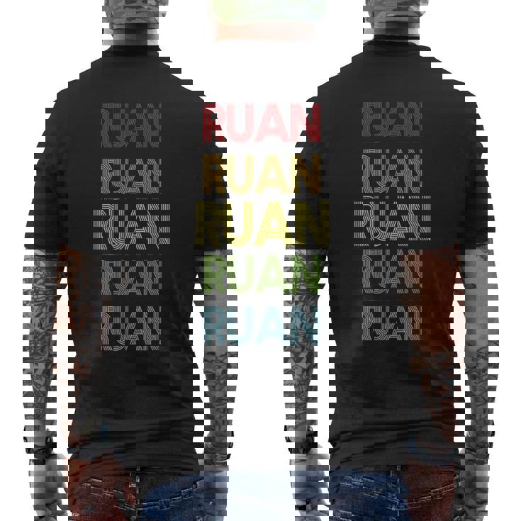 Ruan Name Men's T-shirt Back Print