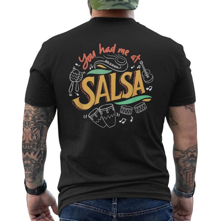 Salsa Dance Love Salsa Dance Dancer Dancing Lessons Men's T-shirt