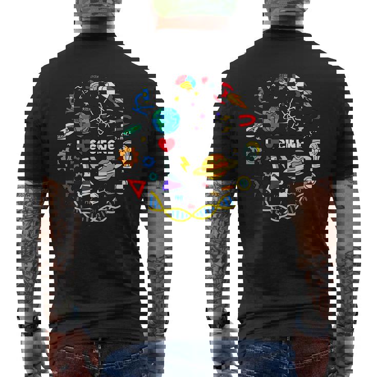 Science Lover Science Student Chemistry Science Men's T-shirt Back Print