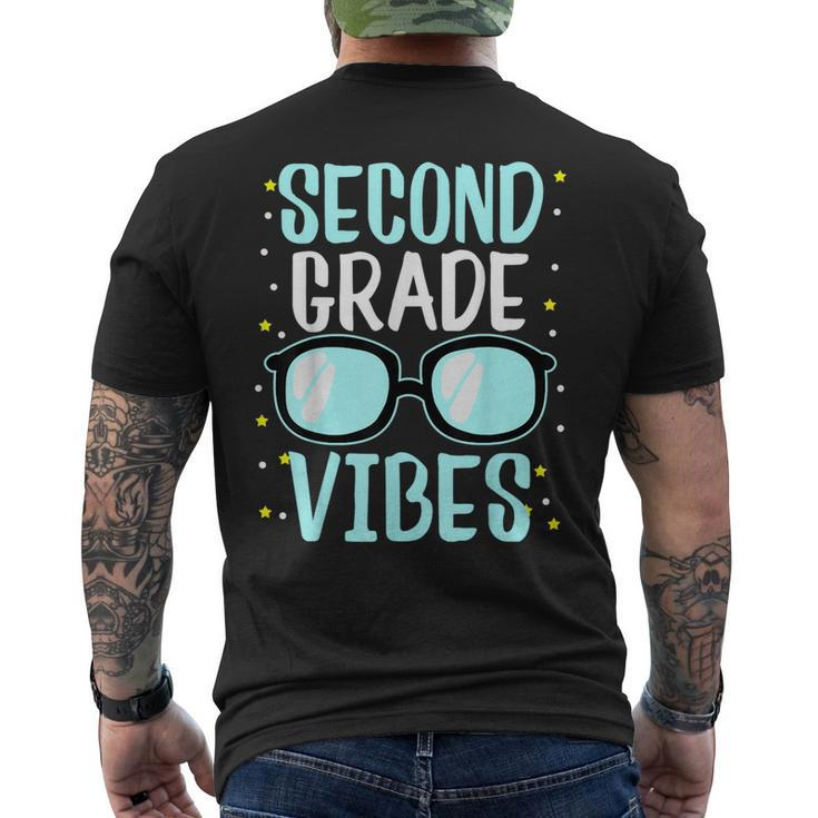 Second Grade Vibes Sunglasses 1St School Day Team 2Nd Grade  Mens Back Print T-shirt