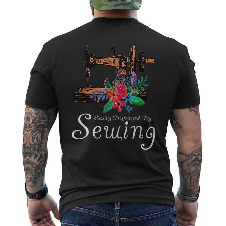 Sewing Novelty Saying T  - Cute Sewer Quote Gift  Mens Back Print T-shirt