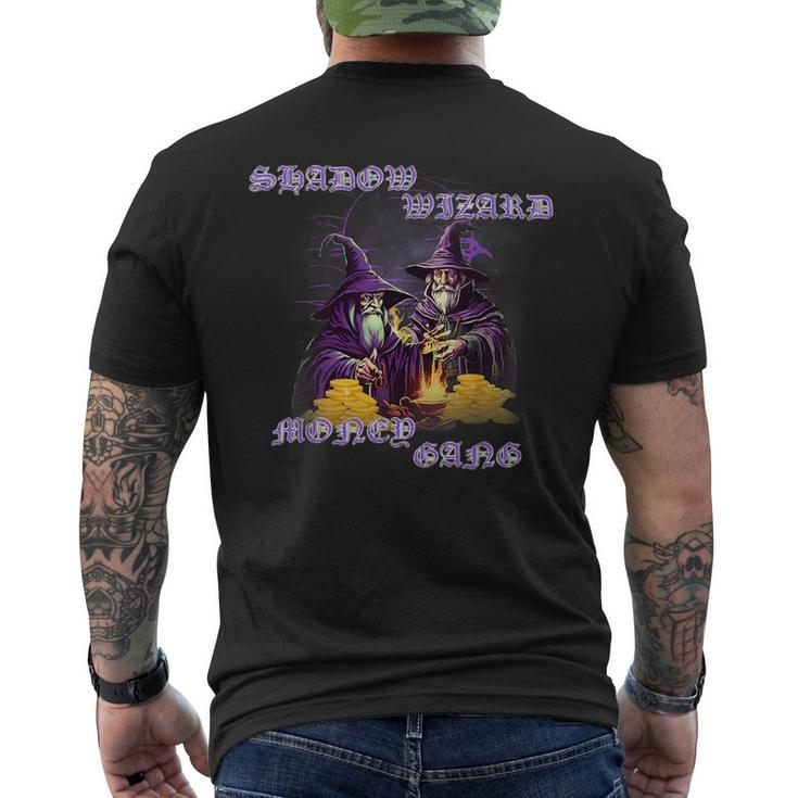 Shadow Wizard Money Gang Bootleg Rap Vintage Rap Mens Back Print T-shirt