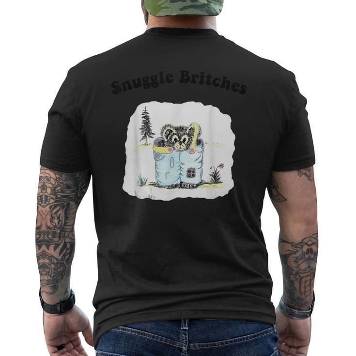 Snuggle Britches Mens Back Print T-shirt