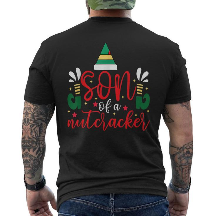 Son Of A Nutcracker Ugly Christmas Christmas Men's T-shirt Back Print
