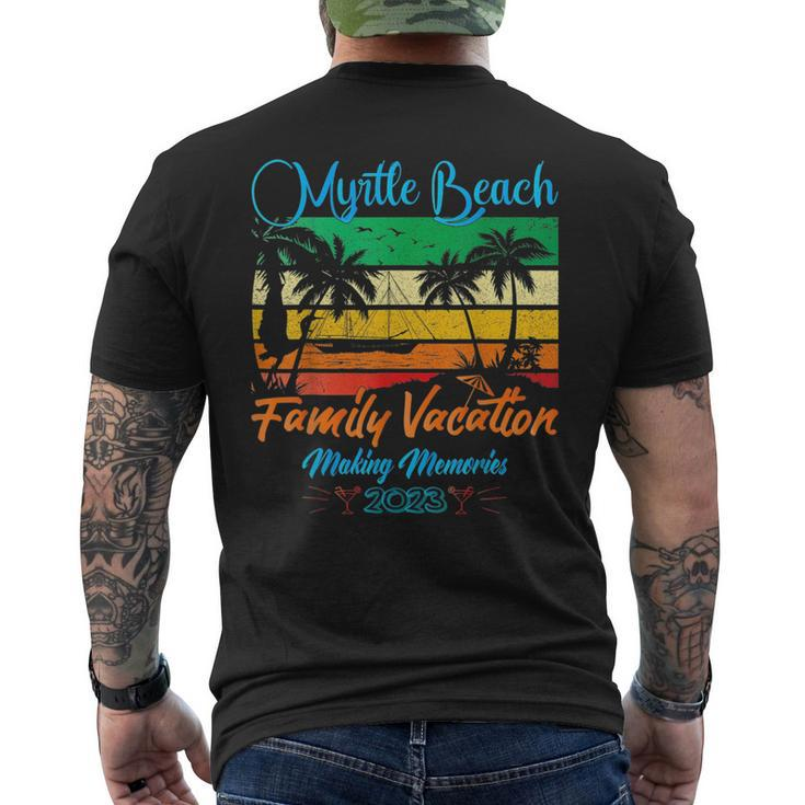South Carolina Family Vacation 2023 Myrtle Beach Vacation  Mens Back Print T-shirt