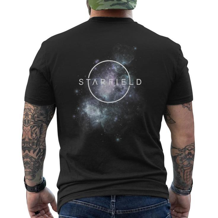 Starfield Star Field Space Galaxy Universe Men's T-shirt Back Print