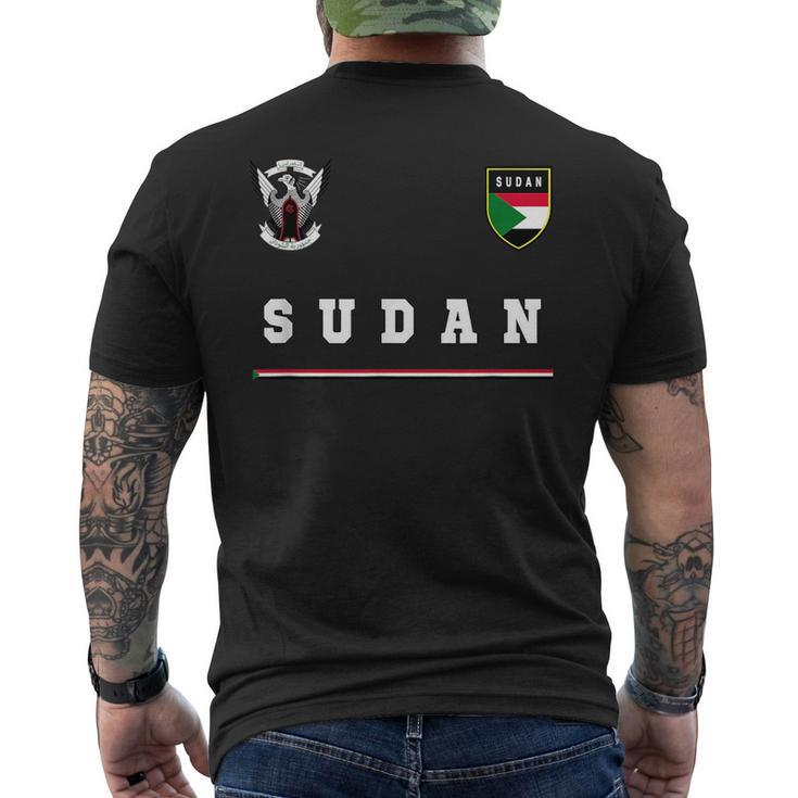 Sudan SportSoccer Jersey  Flag Football  Mens Back Print T-shirt