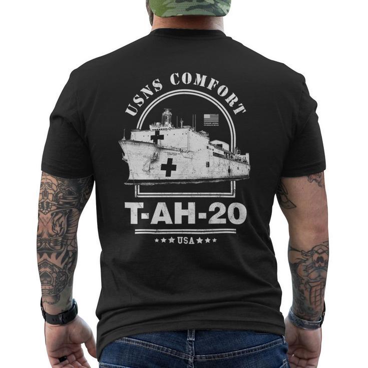 T-Ah-20 Usns Comfort Mens Back Print T-shirt