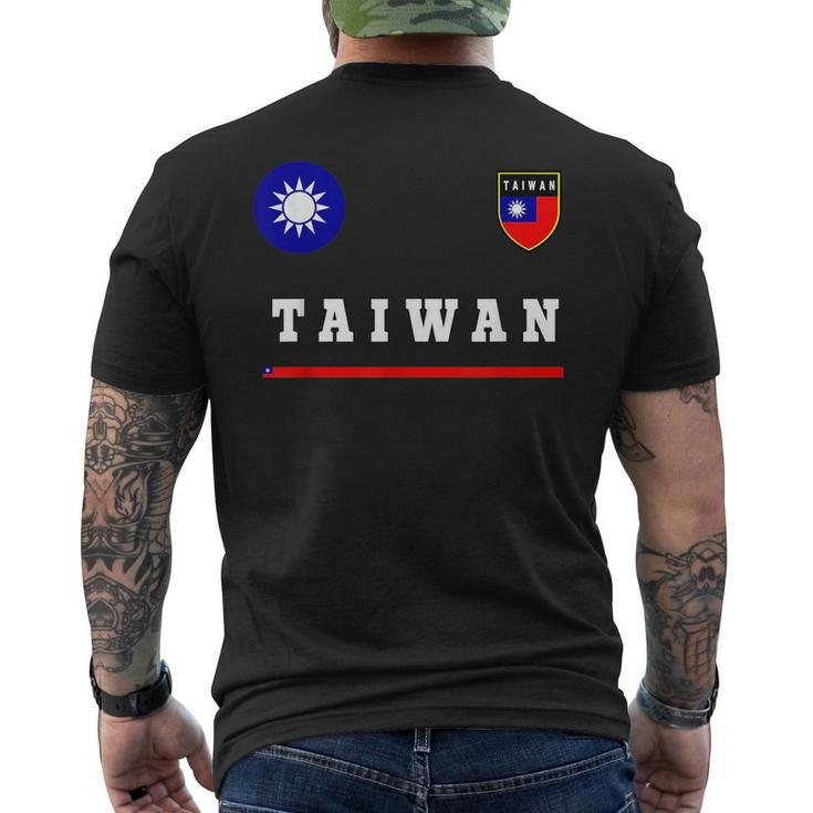 Taiwan  SportSoccer Jersey  Flag Football  Mens Back Print T-shirt