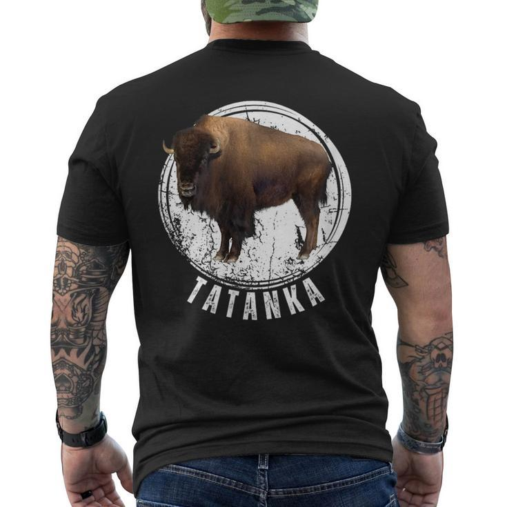 Tatanka  Buffalo Bison Tatanka Animal  Mens Back Print T-shirt