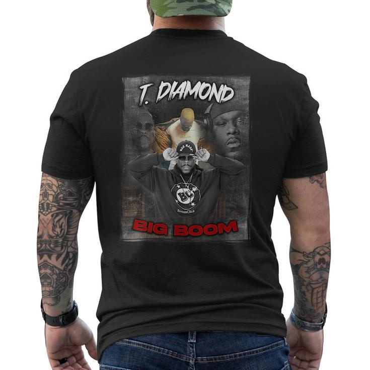 Tdiamond Mens Back Print T-shirt