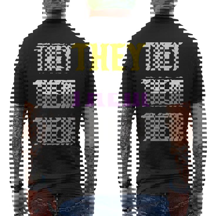 They Call Me They Them Their Pronoun Non Binary Tshirt They Call Me They Them Their Pronoun Non Binary Tshirt