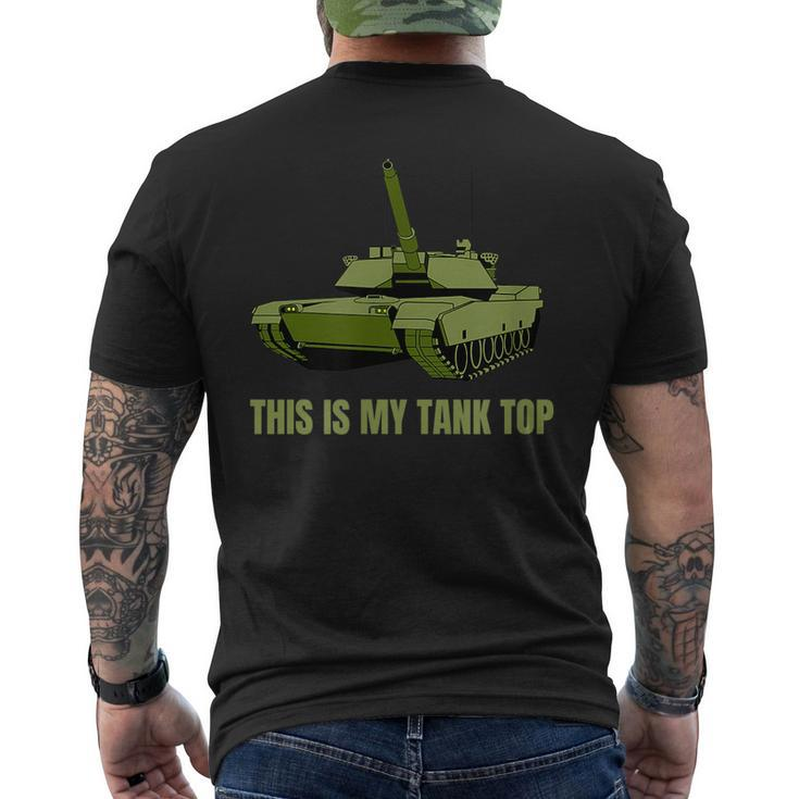 This Is My  Army Military Vehicle Funny  Mens Back Print T-shirt