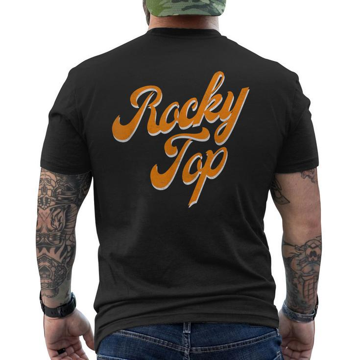 Tn Rocky Top Retro Tennessee Saturday Outfit Men's T-shirt Back Print