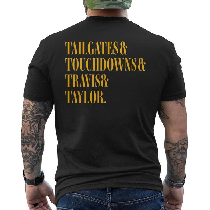 Travis & Taylor Kansas City Football Men's T-shirt Back Print