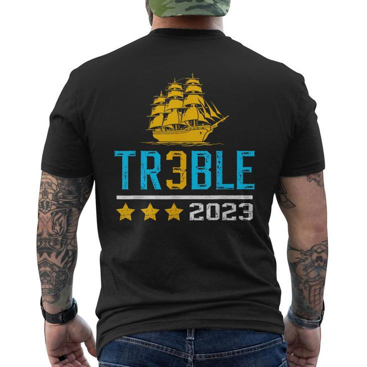 Treble 2023 The City Of 2023 Mens Back Print T-shirt