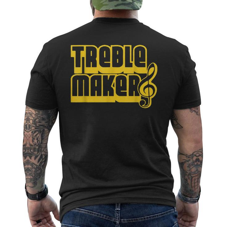 Treblemakers Perfect Nerd Geek Graphic  Mens Back Print T-shirt