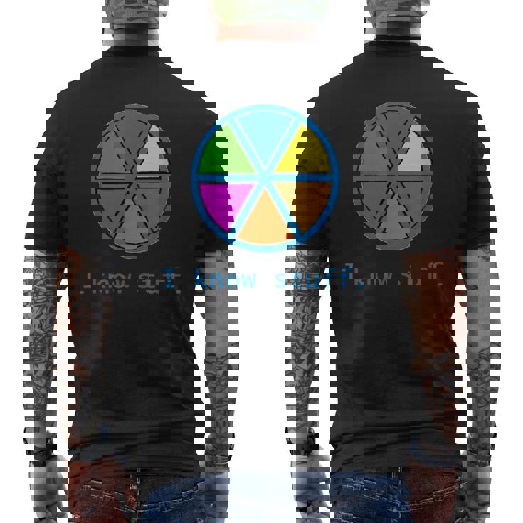 Trivial Pursuit Know It All Men's T-shirt Back Print