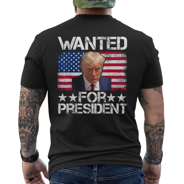 Trump 2024 Hot President Legend Men's T-shirt Back Print