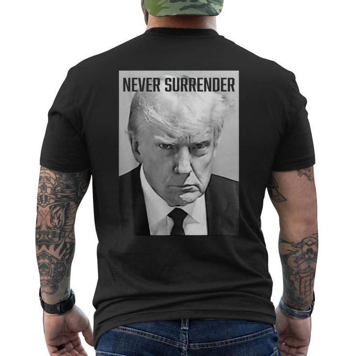 Trump 2024 Shot President Legend Men's T-shirt Back Print