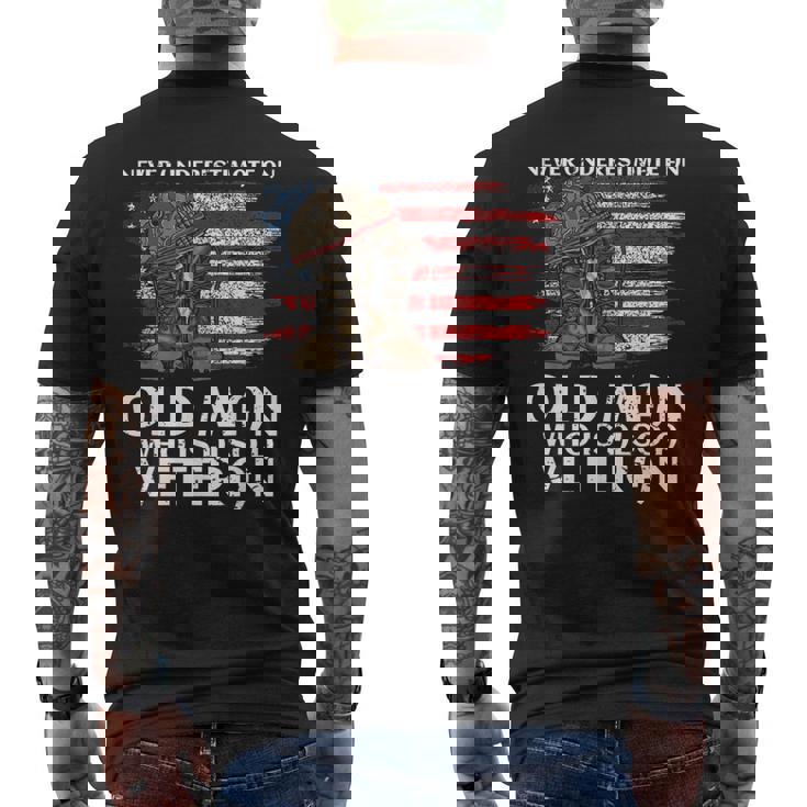 Sono Un Papà Nonno E Un Veterano Niente Mi Spaventa T-shirt Unisex - Foto 6