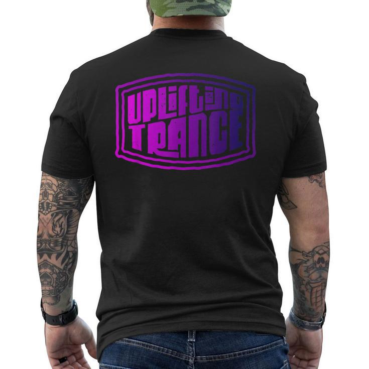 Uplifting Trance Trance Festival Rave Goa Psytrance Men's T-shirt Back Print