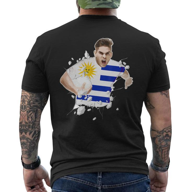 Uruguay Rugby Jersey  Players Clothing Urugu Mens Back Print T-shirt